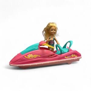 Barbie Jet-Set Jet ski Pink 2-pcs  Mattel